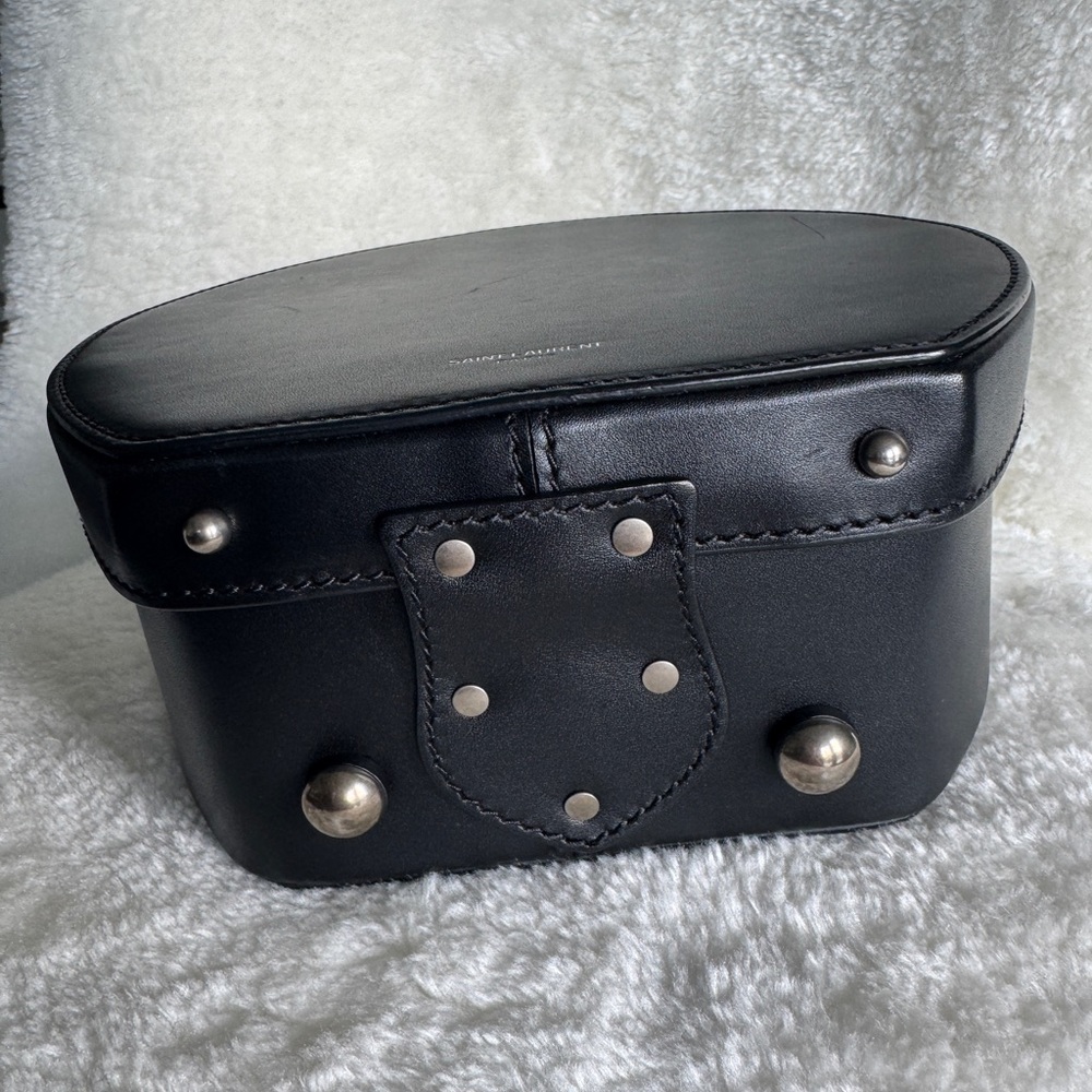 SAINT LAURENT Mica Hat Box Bag - Picture 9 of 14